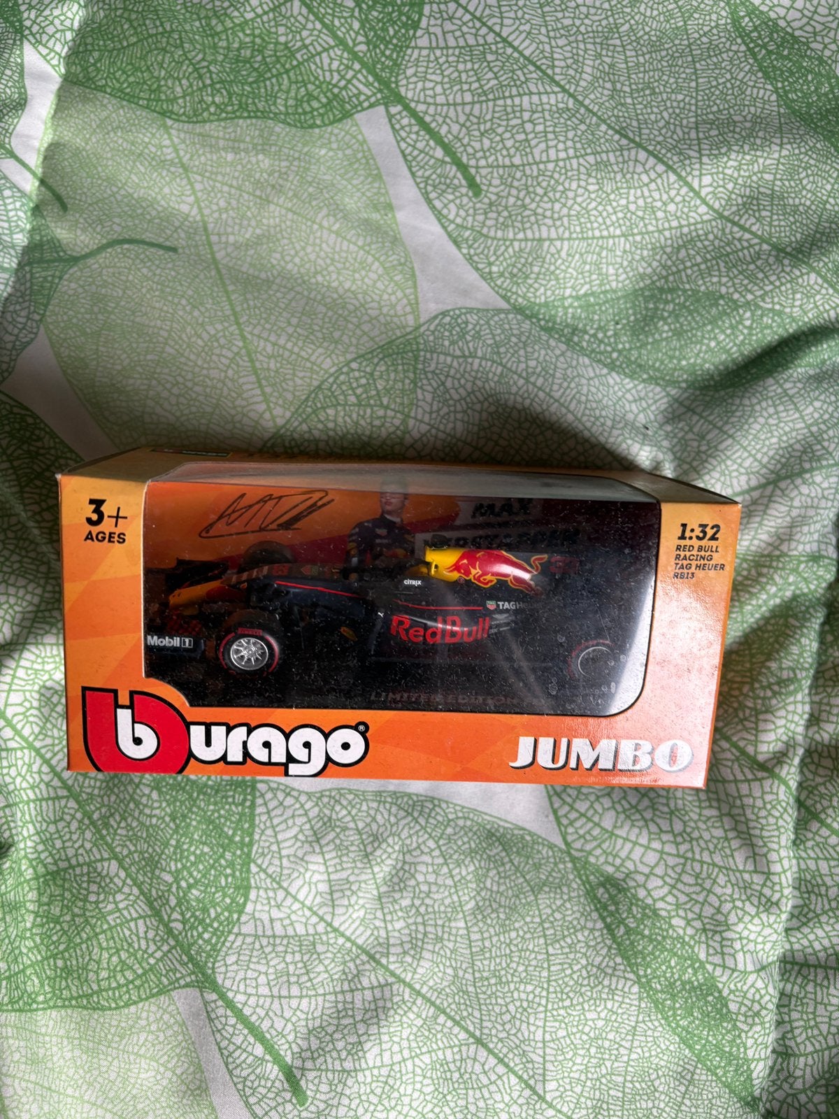 Max verstappen red bull f1 auto RB13, Ophalen of Verzenden, Zo goed als nieuw, Bburago