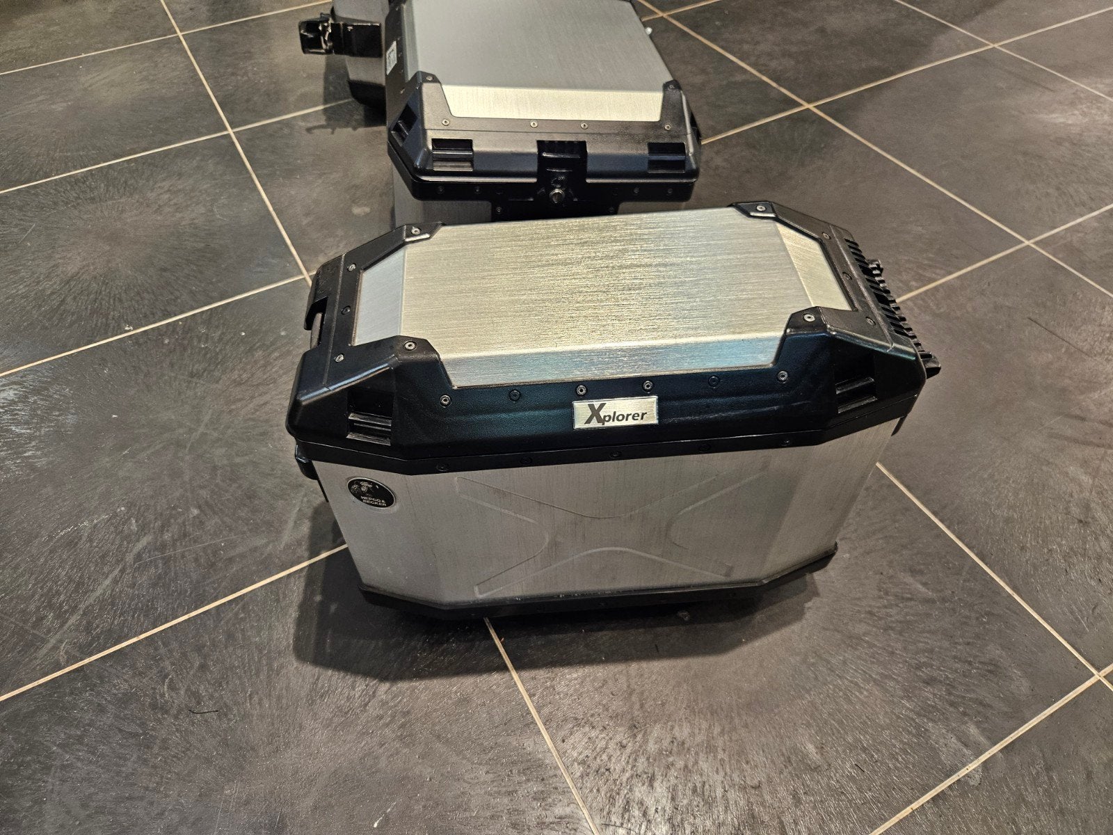 Triumph 1200 Explorer Kofferset, Motoren, Accessoires | Koffers en Tassen, Ophalen, Gebruikt