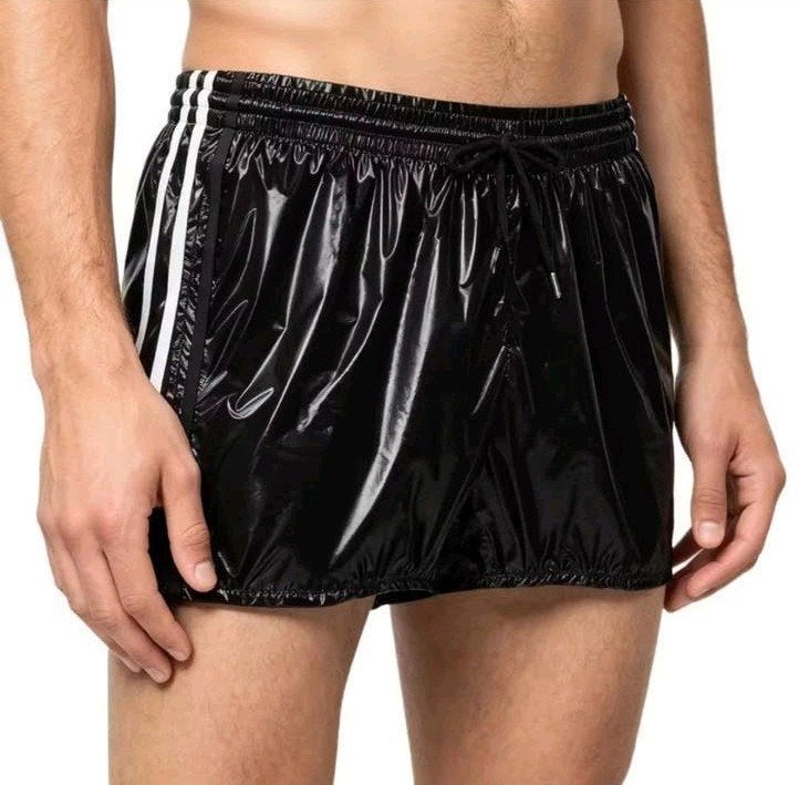 Mooie Lak Short met Strepen, tm 3XL, Kleding | Heren, Verzenden