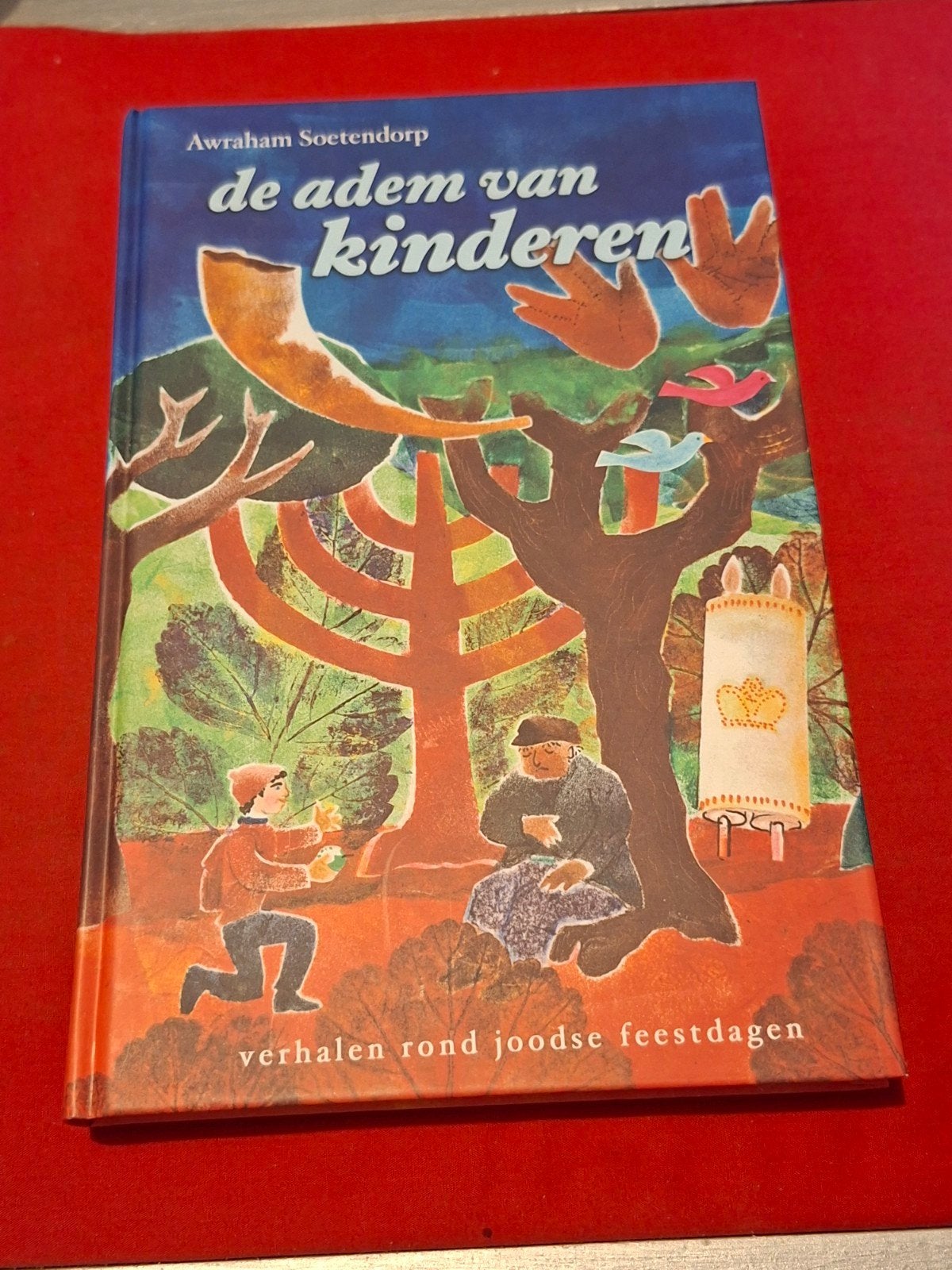 GESIGNEERD De adem van kinderen. Awraham Soetendorp., Ophalen of Verzenden, Zo goed als nieuw, Jodendom