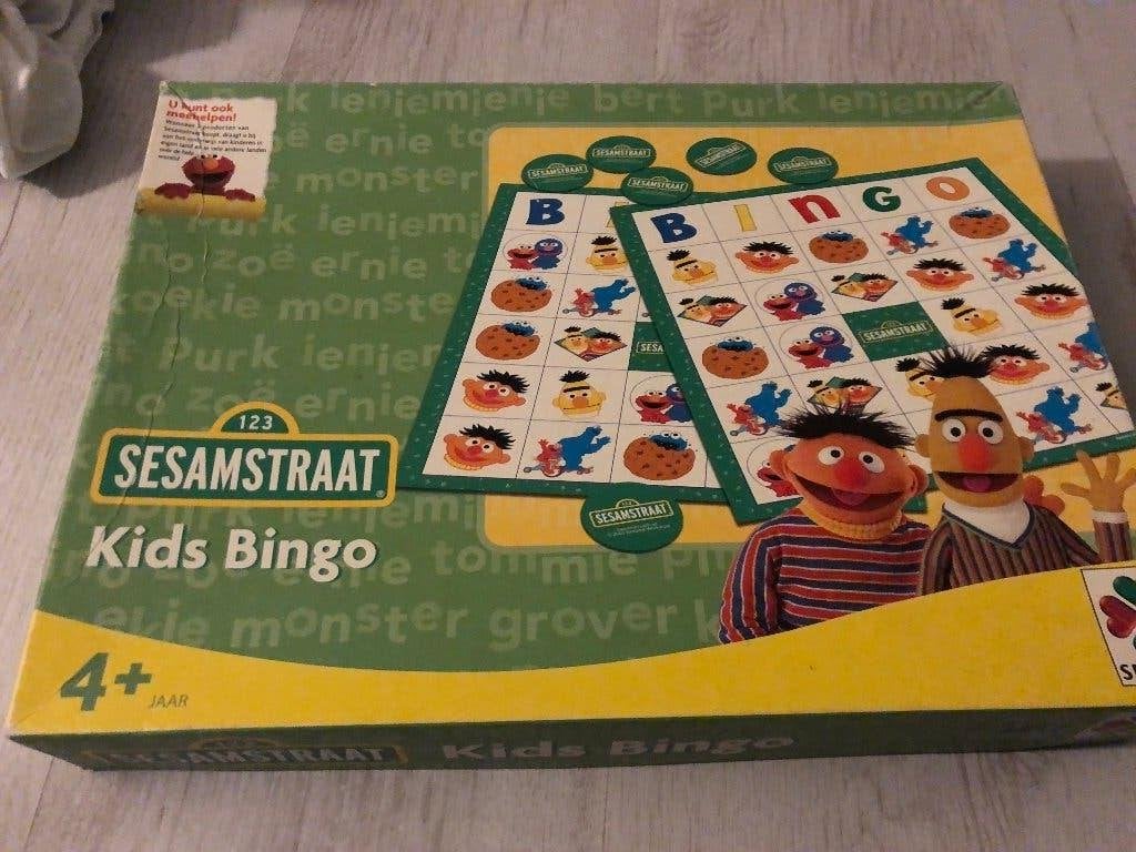sesamstraat  bingo, Ophalen of Verzenden, Gebruikt