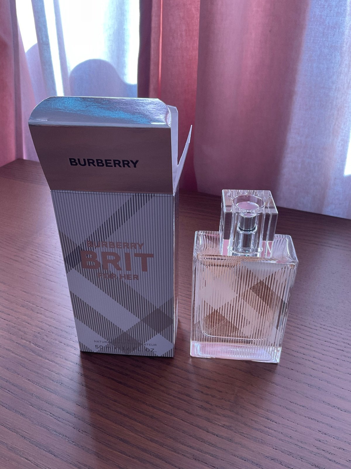 Burberry Brit For Her Eau de Parfum 50ml, Verzenden, Zo goed als nieuw