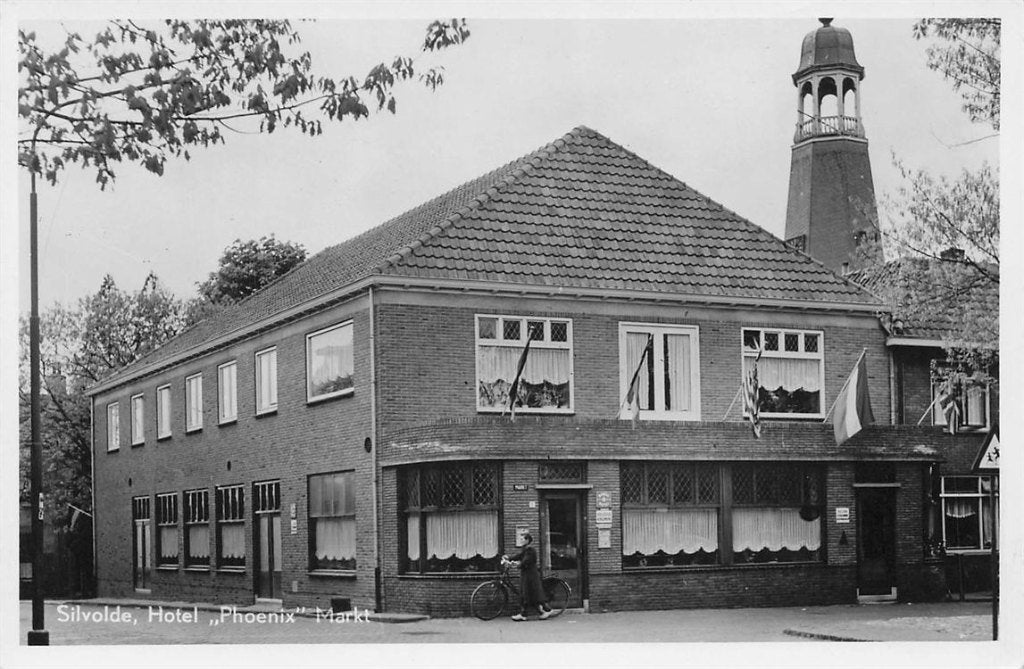 703-205-007 Silvolde Hotel Phoenix Markt, Verzamelen, Verzenden, Voor 1920, Gelderland