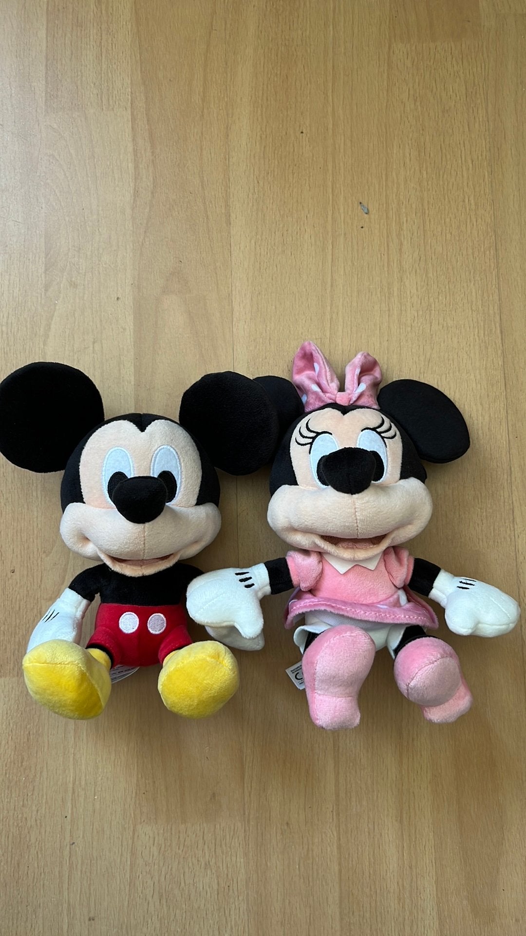 Mickey en mini mouse knuffels, Ophalen, Disney, Overige typen, Nieuw