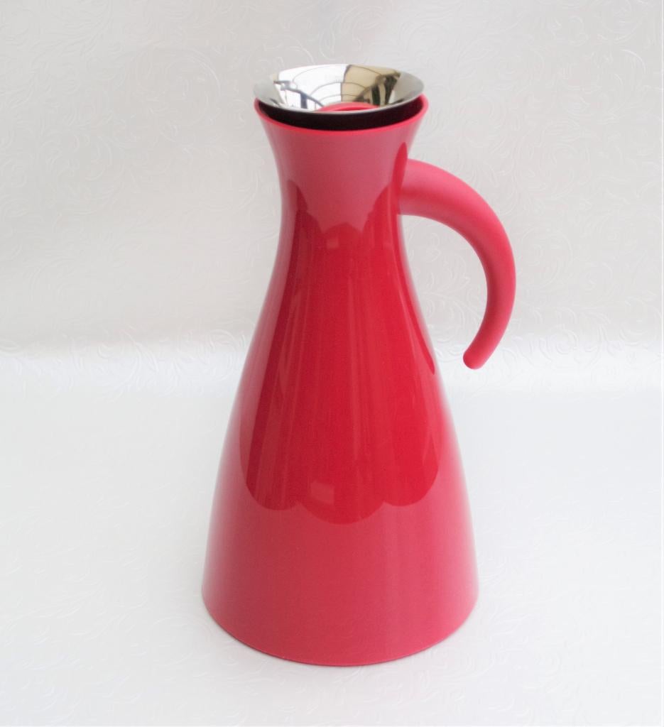 Eva Solo Thermoskan 1L - rood, Overige materialen, Overige typen, Nieuw, Ophalen of Verzenden