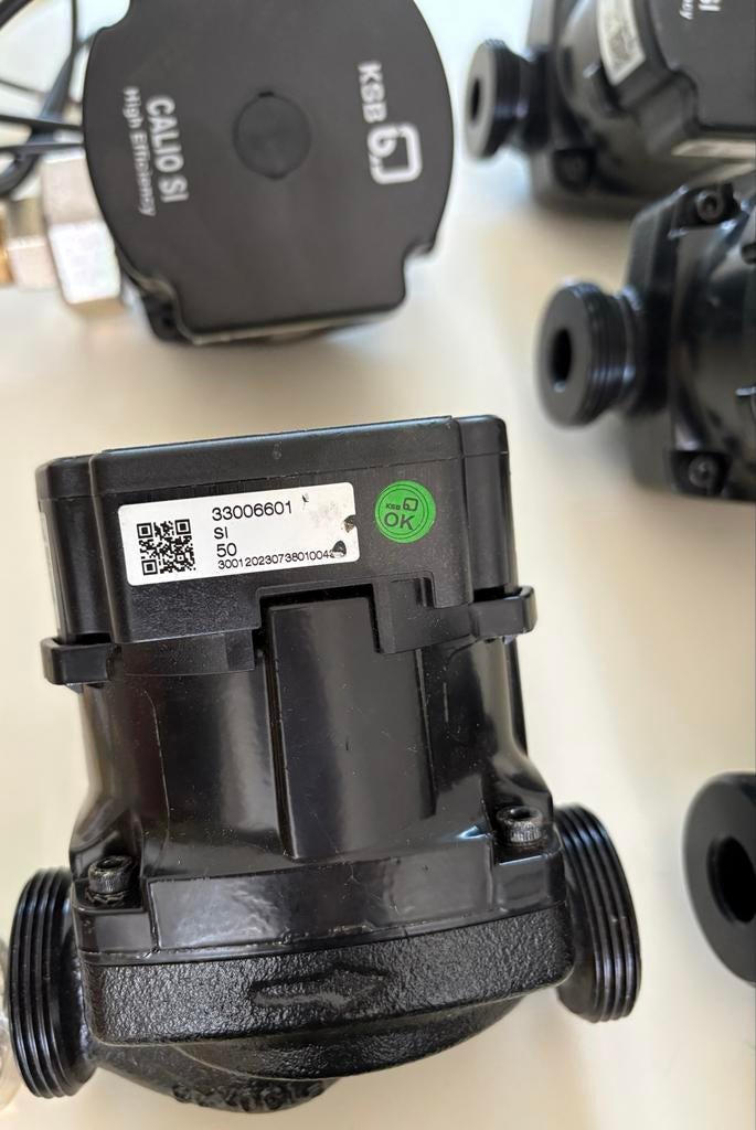 KSB Calio SI 25-50-130 circulatiepomp - Hoog rendement, Ophalen of Verzenden, Zo goed als nieuw, Dompelpomp