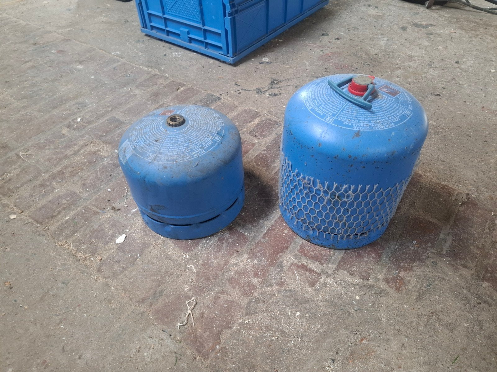 gas fles 1 vol, Ophalen of Verzenden