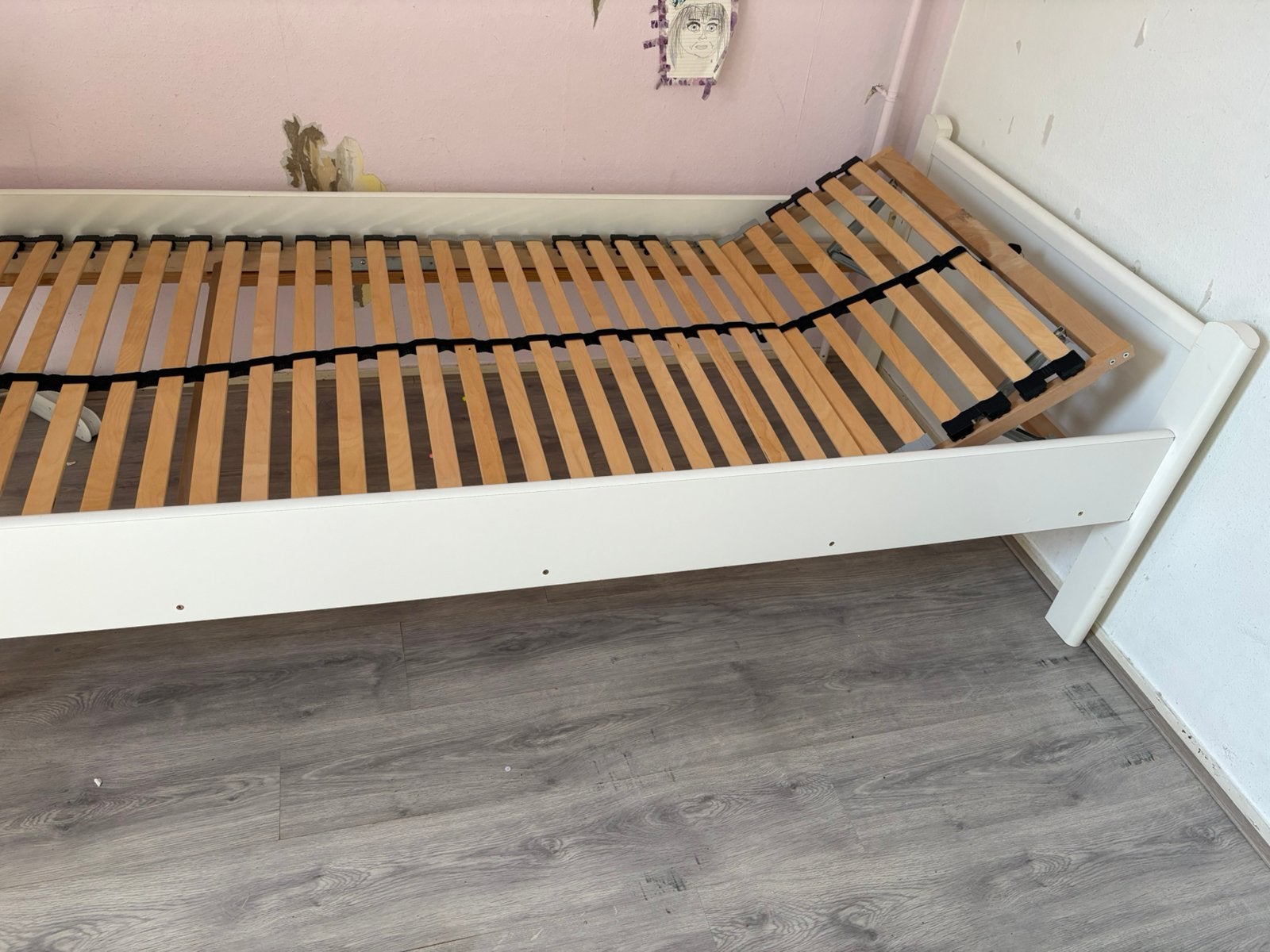 2 mooie bedden gratis, Ophalen, Zo goed als nieuw, 180 cm of meer, 85 tot 100 cm