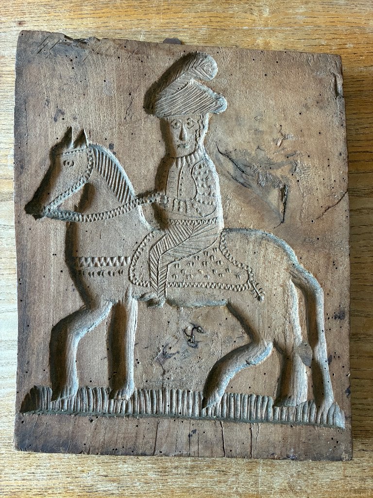 Vintage antieke grote koekplank zwarte piet, Ophalen of Verzenden, Gebruikt