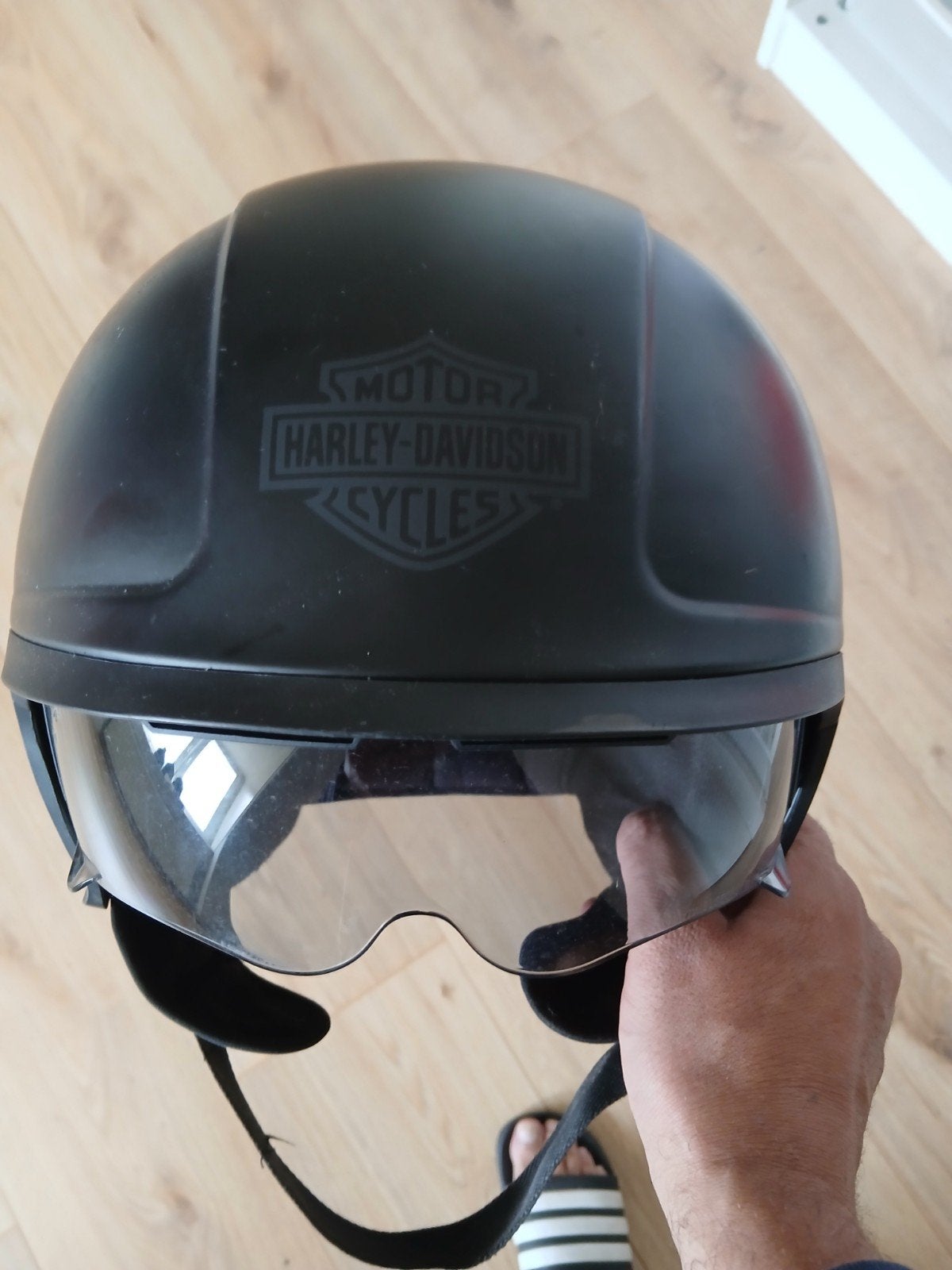 harley davidson helm, Overige merken, XS, Jethelm, Ophalen of Verzenden