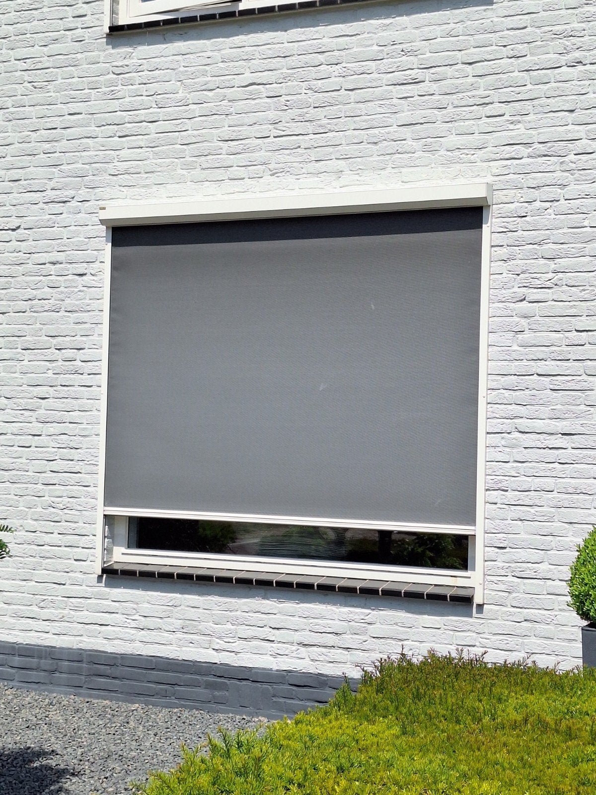 ritsscreen, Ophalen, 100 tot 150 cm, Wit, Zo goed als nieuw