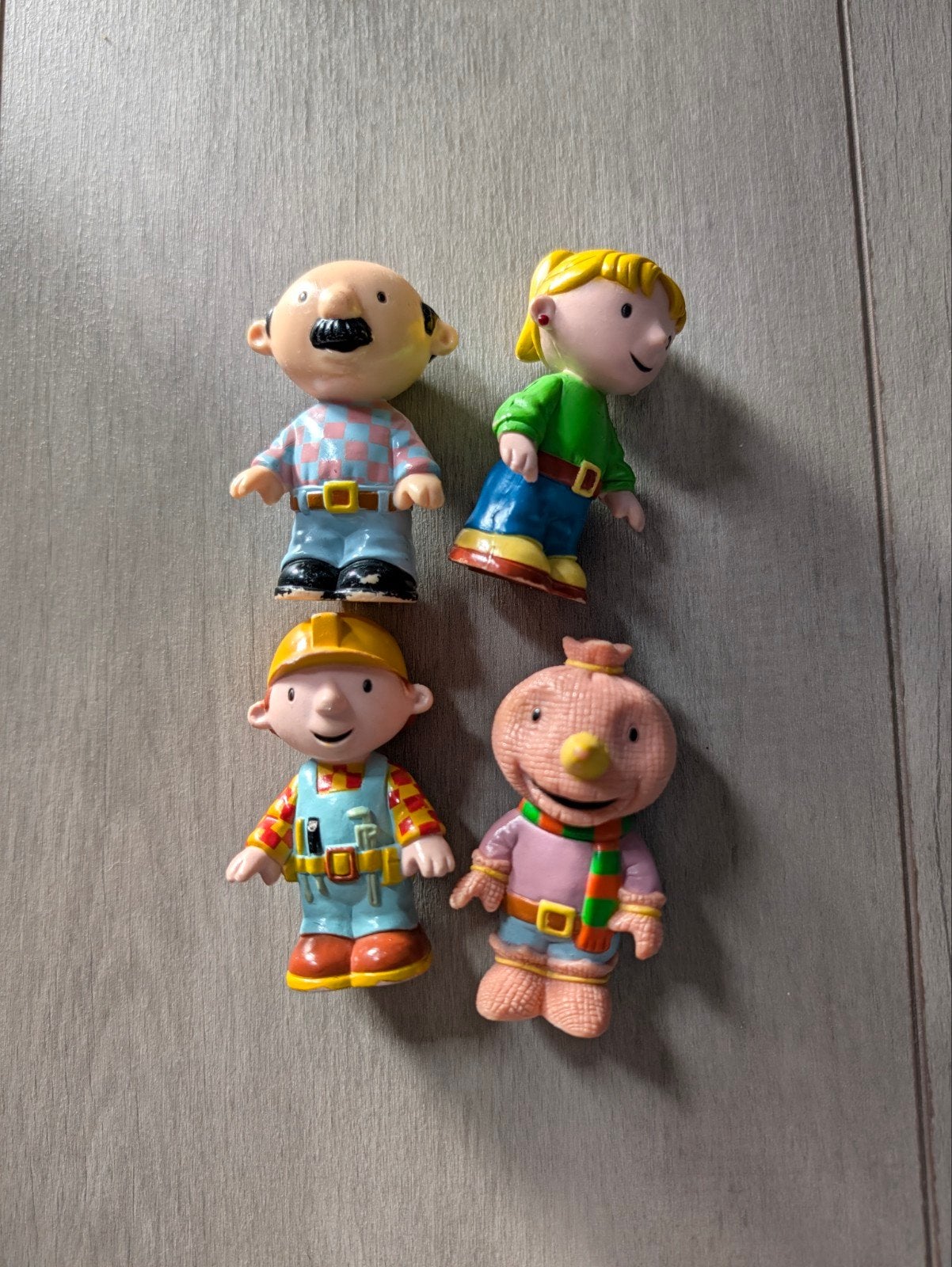 Bob de Bouwer figuren set - 4 stuks, Ophalen of Verzenden, Gebruikt, Jongen of Meisje