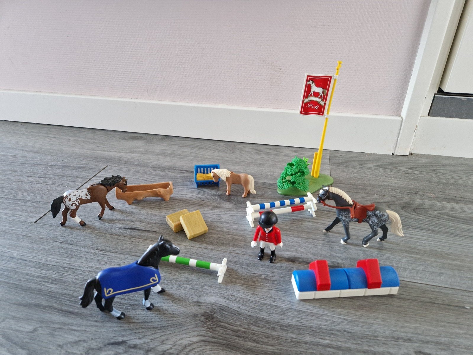 Playmobil paarden springset, Ophalen of Verzenden
