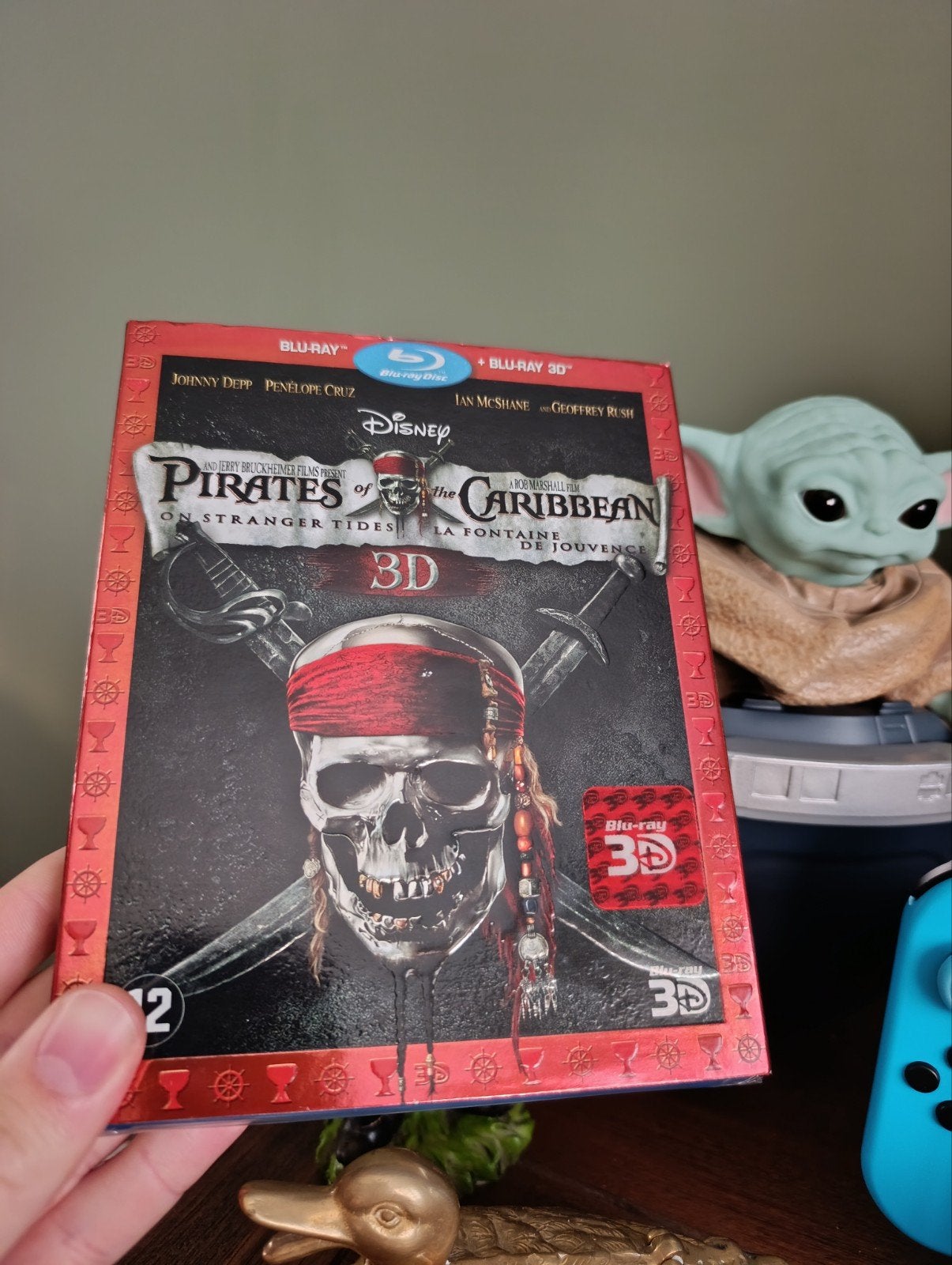 Pirates of the Caribbean On Stranger Tides 3D Blu-ray Johnny, Ophalen of Verzenden