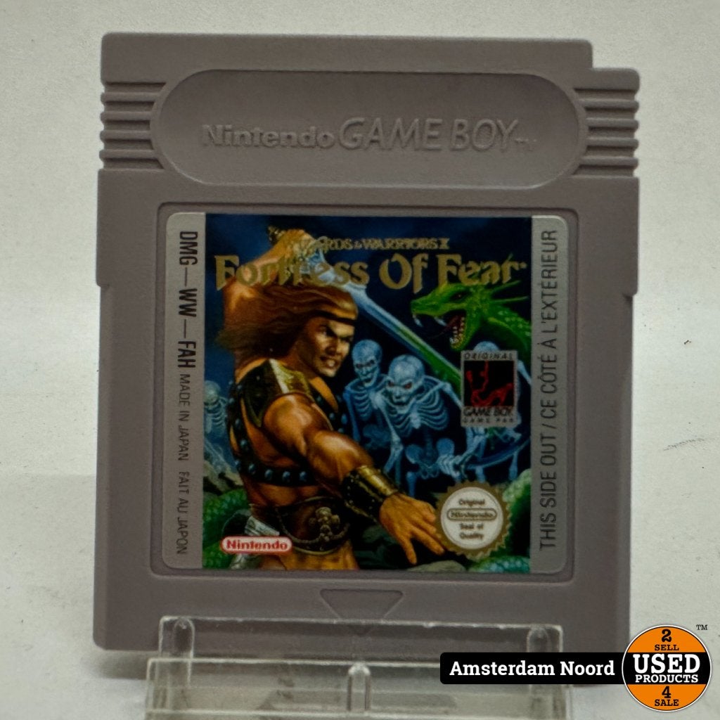 Nintendo GameBoy Fortress Of Fear, Nintendo, Gebruikt, Support@nintendo.com, 11-1 Hokotate-cho, Kamitoba, Minami-ku
Kyoto 601-8501
Japan