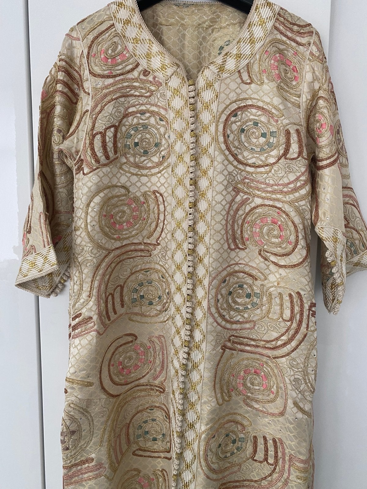 Vintage Caftan maat 36/38, Ophalen of Verzenden, Gedragen