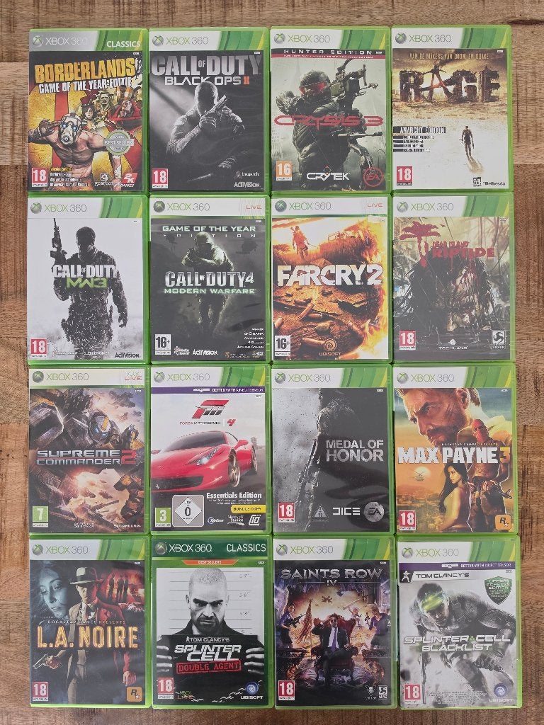 Xbox 360 games – COD, GTA, Halo, Forza, Borderlands, Spelcomputers en Games, Games | Xbox 360, Vanaf 18 jaar, Shooter, 1 speler