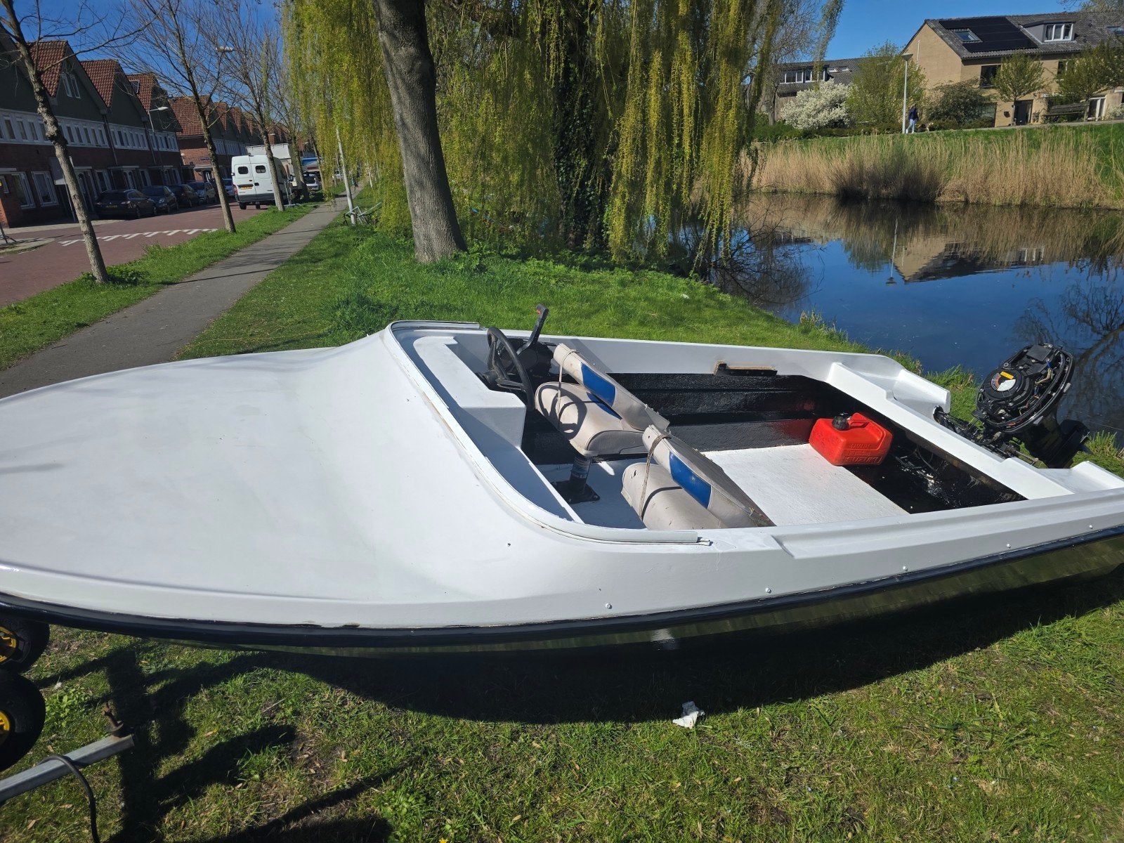 Suzuki DF15 15PK 4-takt buitenboordmotor opknapper, Watersport en Boten, Ophalen of Verzenden, Gebruikt, Overige typen, Motorboot