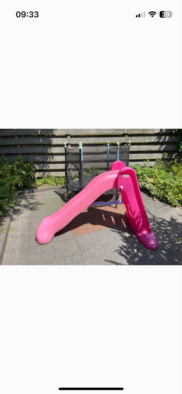 Little Tikes Glijbaan Roze, Ophalen, Gebruikt, Glijbaan
