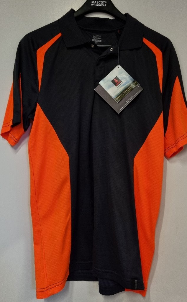 Heren polo poloshirt merk Mascot maat L nieuw, Maat 52/54 (L), -, Verzenden, Zwart