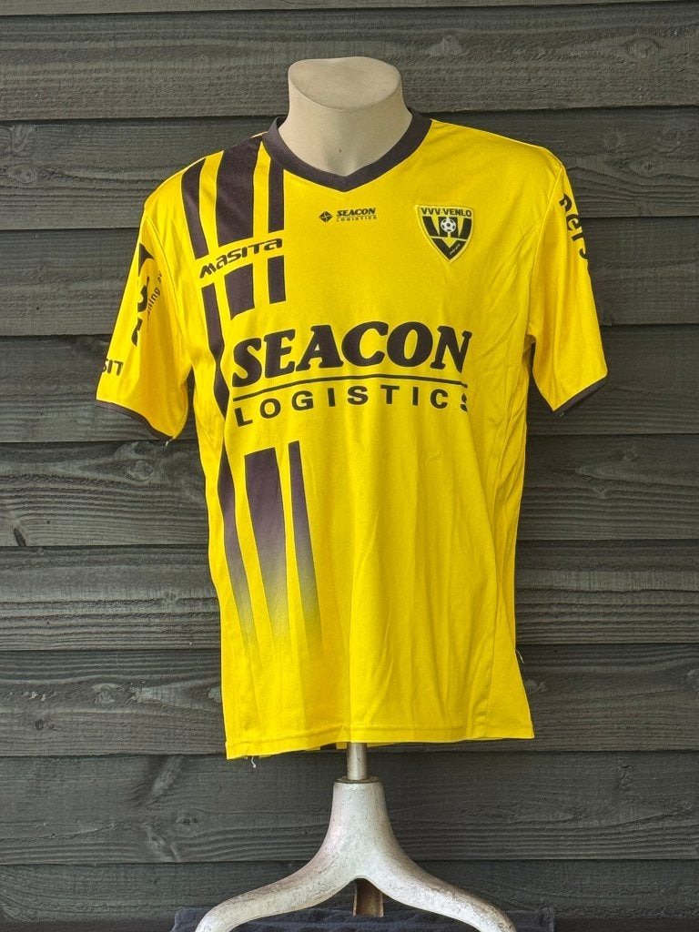 VVV-Venlo thuisshirt, maat L, is in goede staat, Maat 52/54 (L), Verzenden, Geel, Zo goed als nieuw