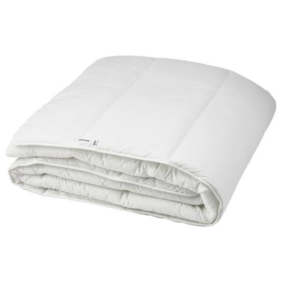 IKEA SMÅSPORRE 4-seizoenendekbed, 140x200 cm, Huis en Inrichting, Wit, Tweepersoons, Ophalen of Verzenden, IKEA