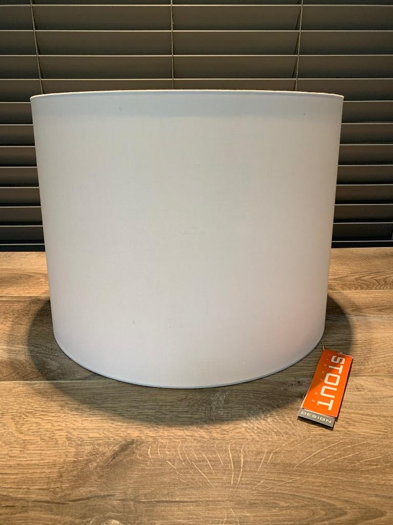 Wit lampenkap van Stout verlichting in top staat twv € 149,-, Rond, Ophalen of Verzenden, Zo goed als nieuw, Wit