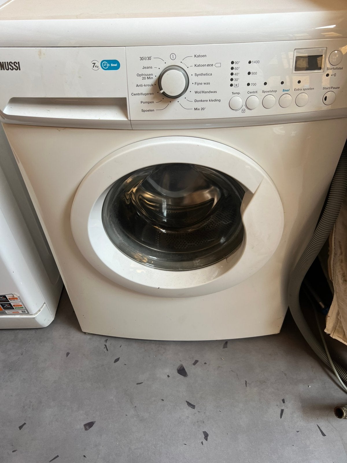 Enkele wasmachines, 1200 tot 1600 toeren, Hgv, Ophalen of Verzenden, Zo goed als nieuw