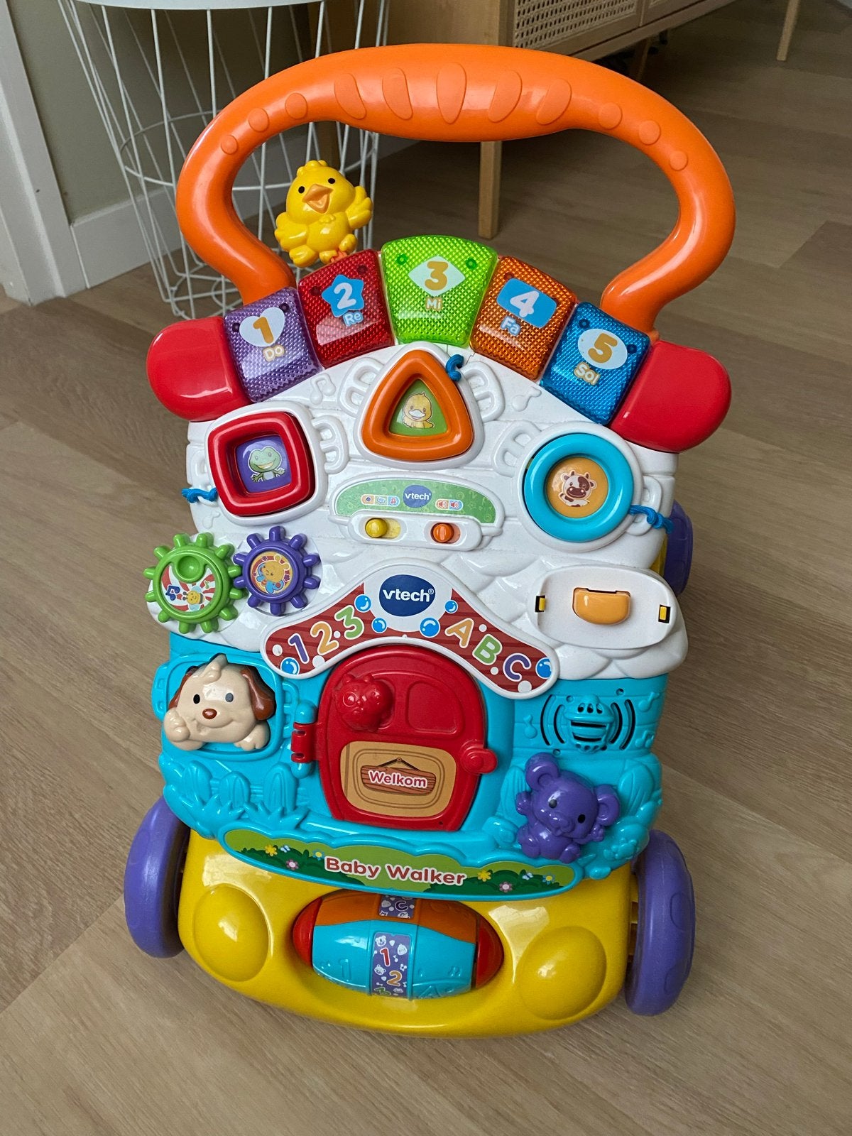 Vtech Babywalker - Interactieve Loopwagen met Geluid en Lich, Ophalen of Verzenden, Zo goed als nieuw, Overige typen, Met licht