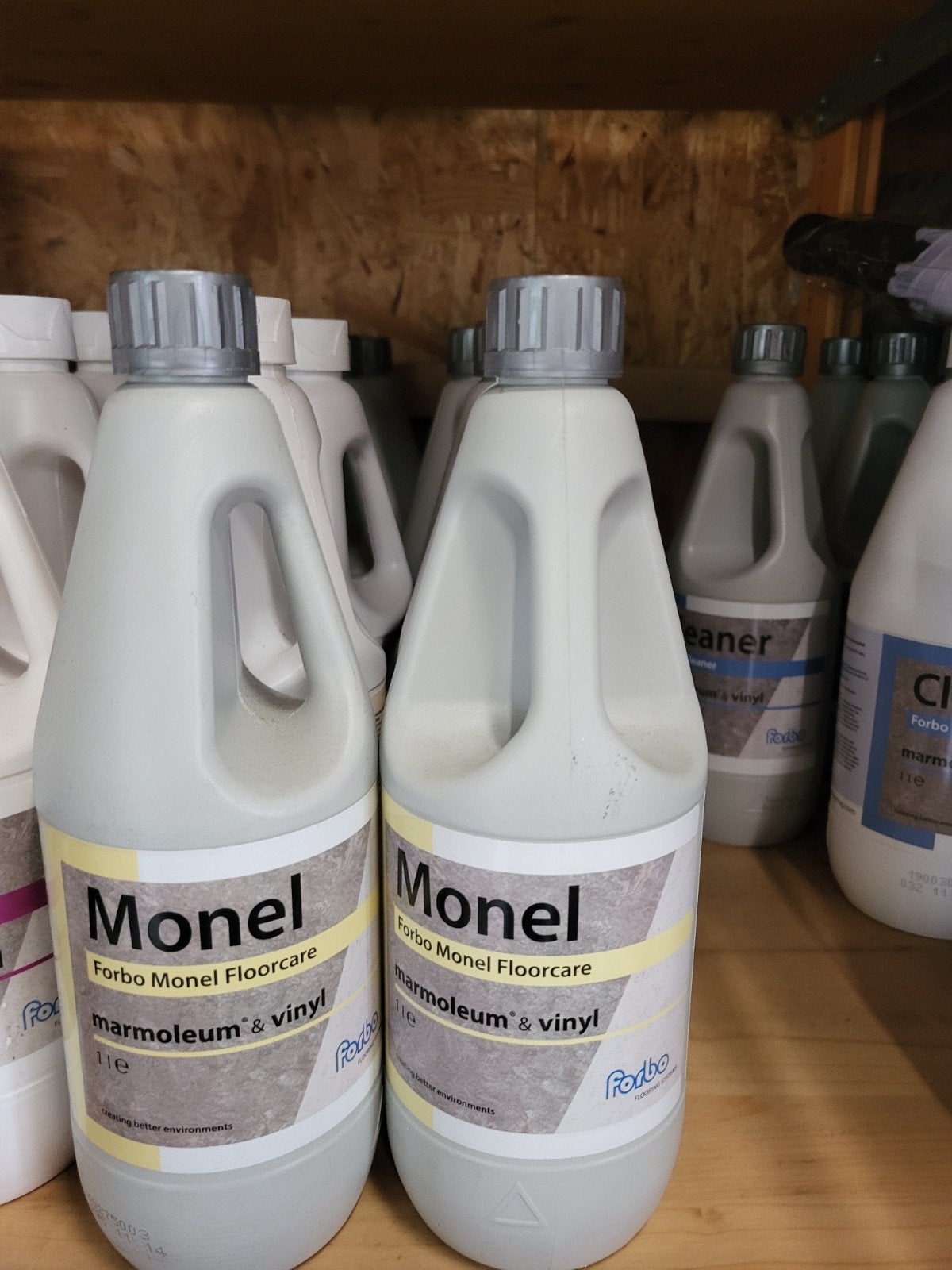 12 flessen Forbo Monel Floorcare voor marmoleum & vinyl, Ophalen of Verzenden