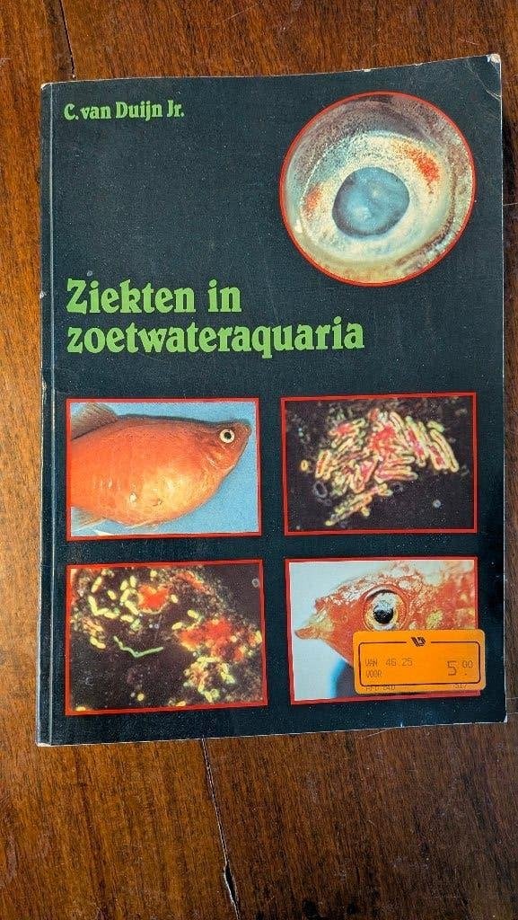 Ziekten in zoetwateraquaria – C. van Duijn Jr. – 1983, Gelezen, Zie omschrijving, Ophalen of Verzenden, Vissen