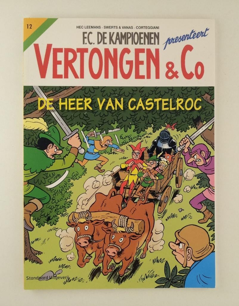 Leemans, Hec - Vertongen & Co De heer van Castelroc, Eén stripboek, Verzenden, Gelezen