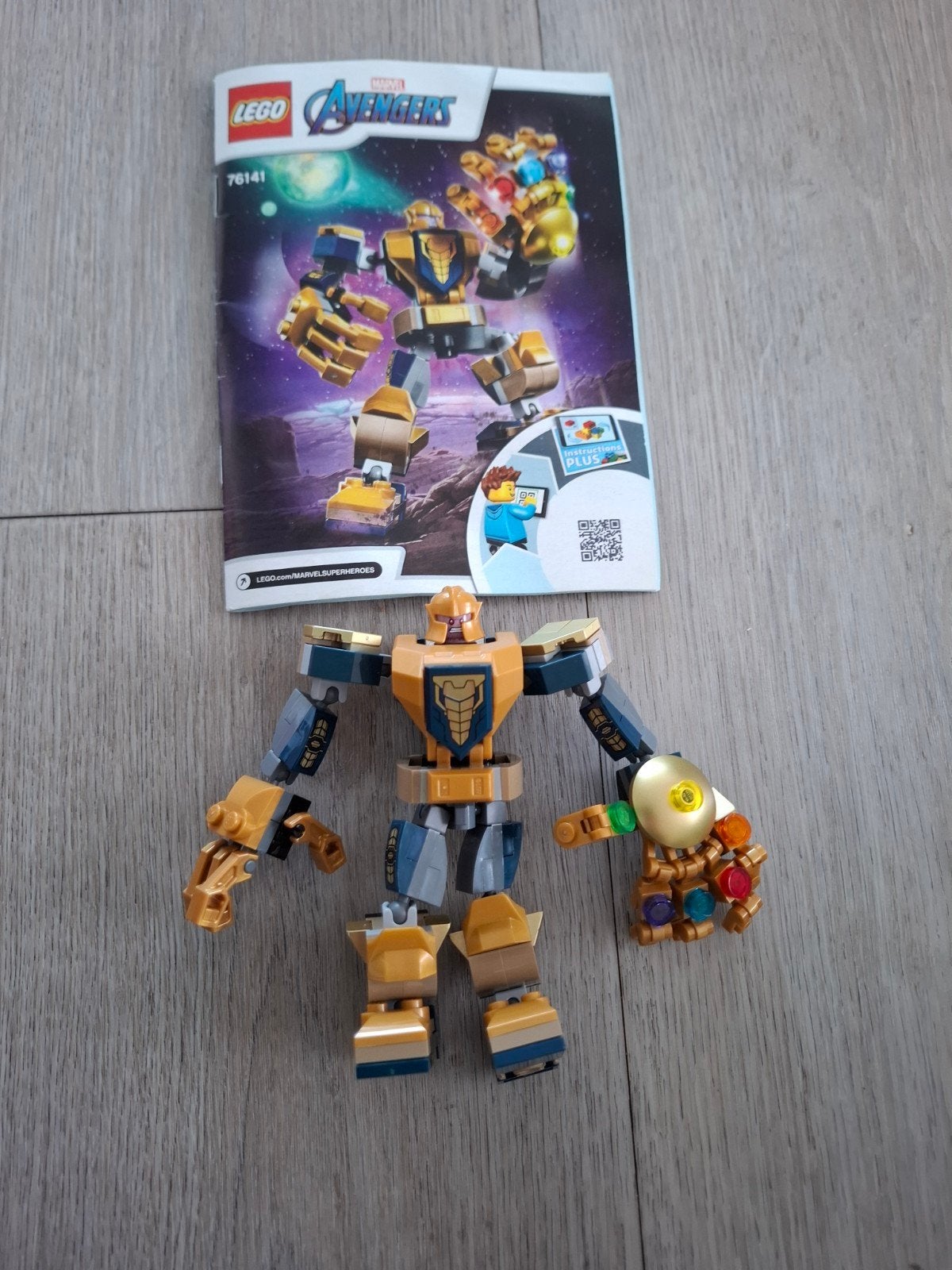 LEGO Marvel Avengers Thanos Mech (76141), Marvel, Lego, Inclusief instructies, Ophalen of Verzenden