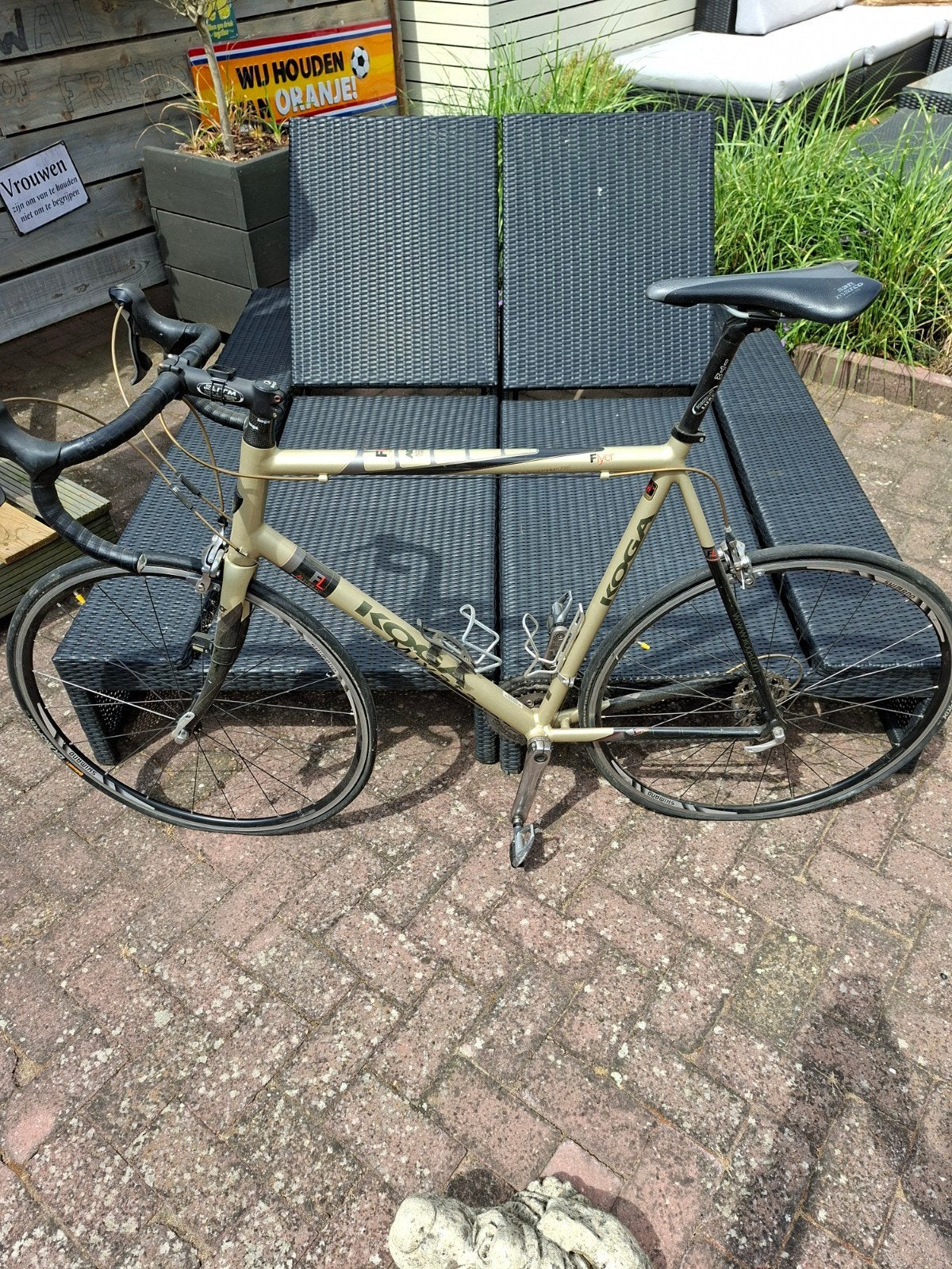 Koga Miyata racefiets maat 63 - voor de liefhebber, Fietsen en Brommers, Fietsen | Racefietsen, Ophalen, Gebruikt, Aluminium, Koga Miyata