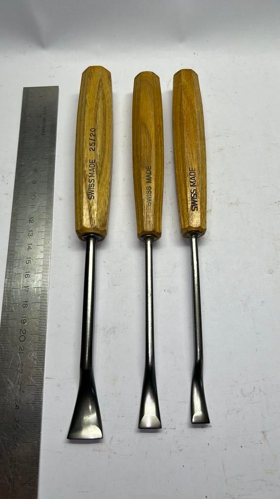 3x pfeil gutsen no25 ( swiss made gutsen beitels ), Hobby en Vrije tijd, Ophalen of Verzenden, Zo goed als nieuw