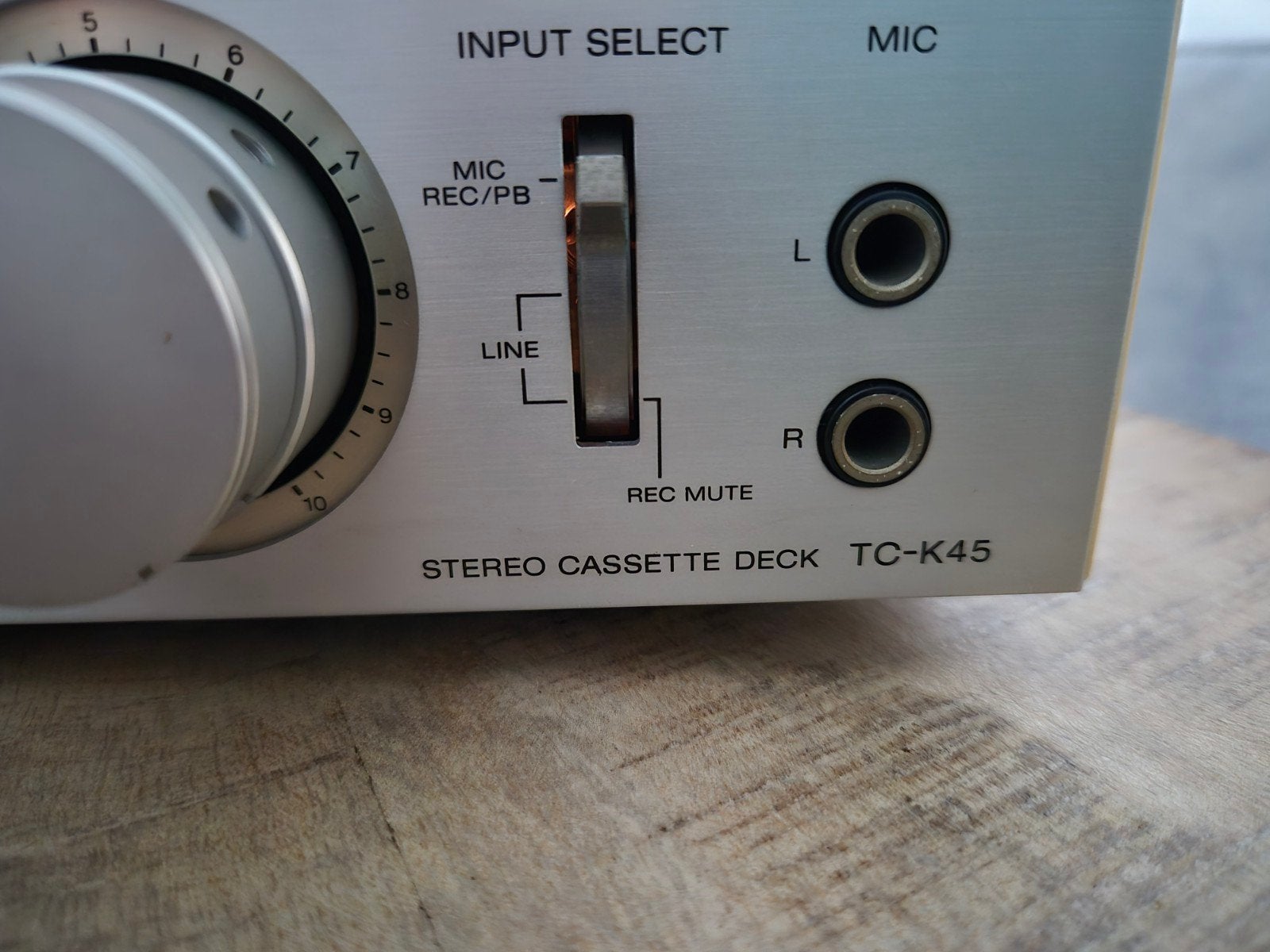 Vintage Sony TC-K45 cassettedeck 70's, Audio, Tv en Foto, Cassettedecks, Ophalen, Enkel, Sony, Tape counter
