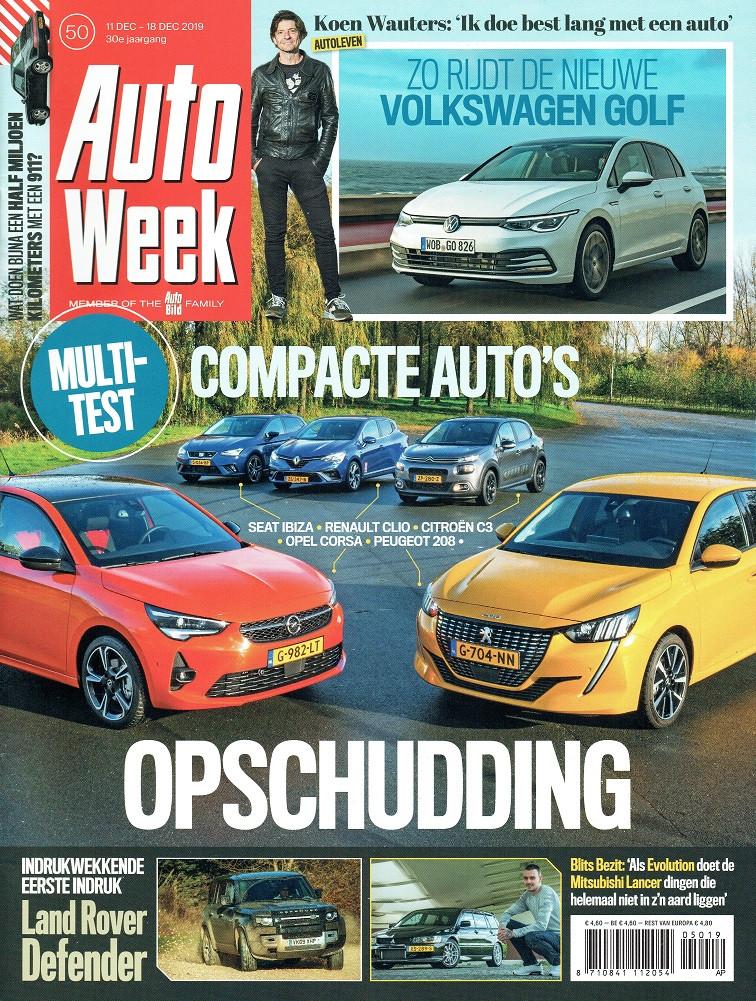Autoweek 2019 nr. 50 (o.a. Opel Corsa & Peugeot 208), Verzenden, Gelezen, Algemeen
