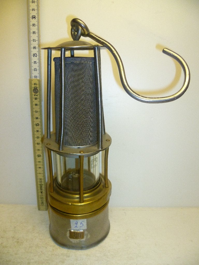 Mijnlamp nr. 88 Compleet met glaasje Schottugen & Gen Jena, Ophalen of Verzenden