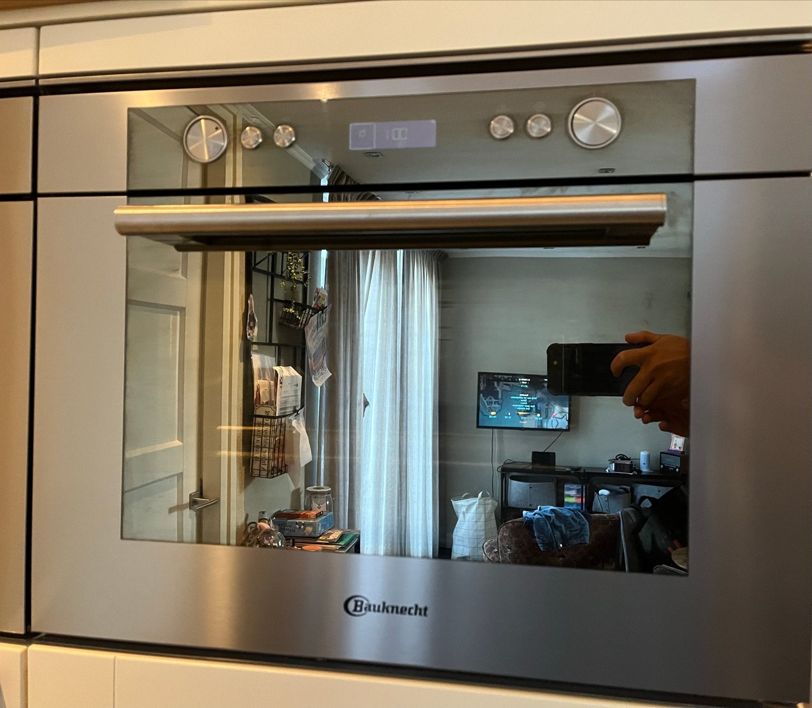 Bauknecht Inbouw stoomoven, Witgoed en Apparatuur, Ophalen, 45 tot 50 cm, Bauknecht, Gebruikt