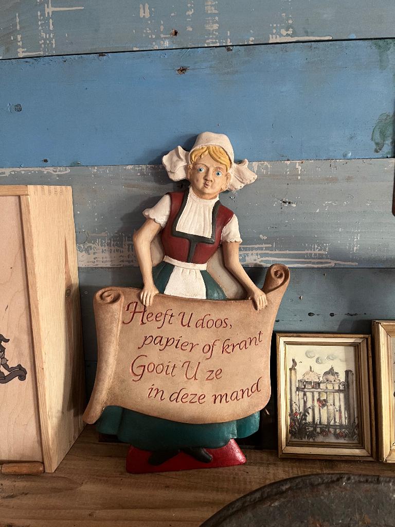 Efteling papier doos krant sprookjesbos Anton Pieck melkmeis, Verzamelen, Ophalen, Zo goed als nieuw, Overige typen