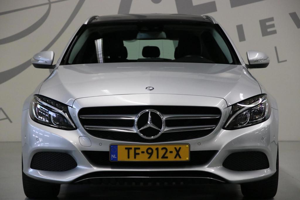Mercedes-Benz C-klasse Estate 180 AVANTGARDE/ Panoramaschuif, Automaat, Achterwielaandrijving, Leder en Stof, 1595 cc