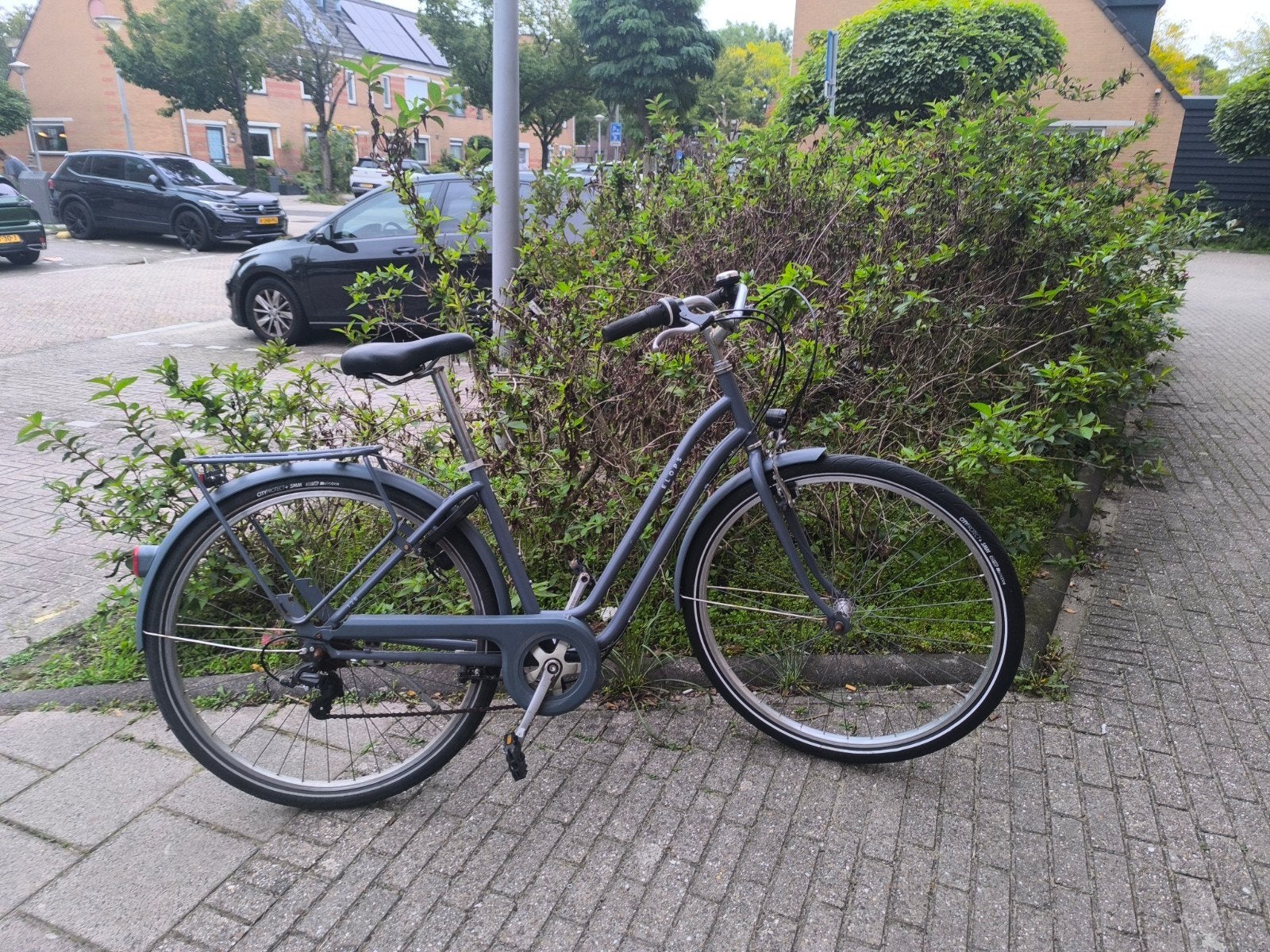 dames fiets van btwin, Ophalen of Verzenden, Zo goed als nieuw, Handrem
