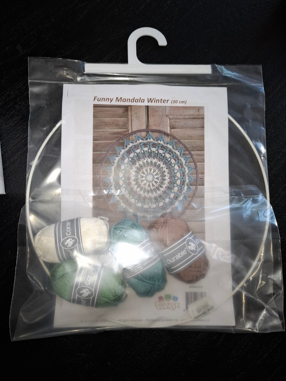 Funny Mandala Winter (30 cm) knutselset, Ophalen, Overige thema's, Textiel, Nieuw
