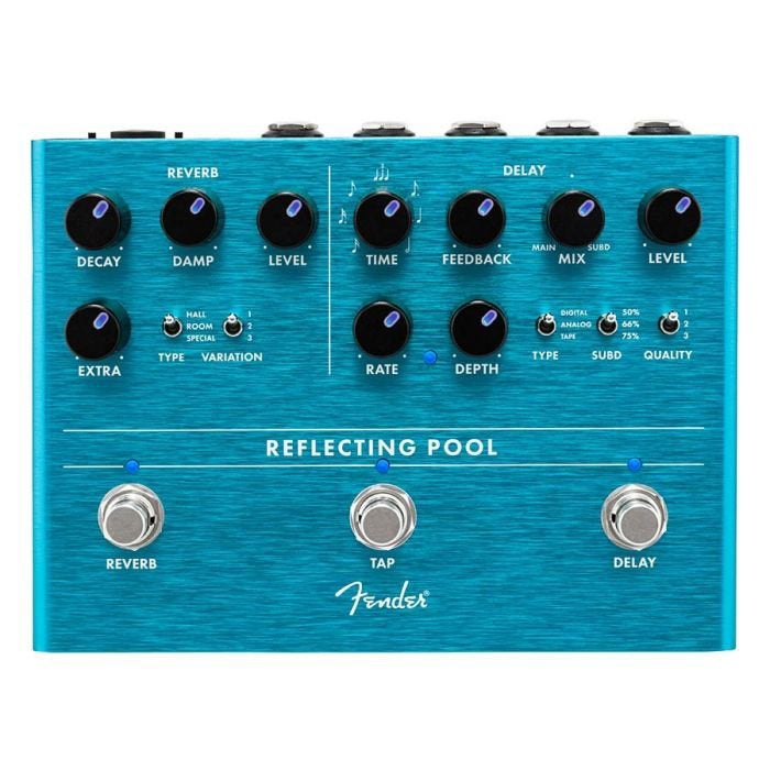 Fender reflecting pool reverb en delay in 1, Ophalen of Verzenden, Zo goed als nieuw, Reverb