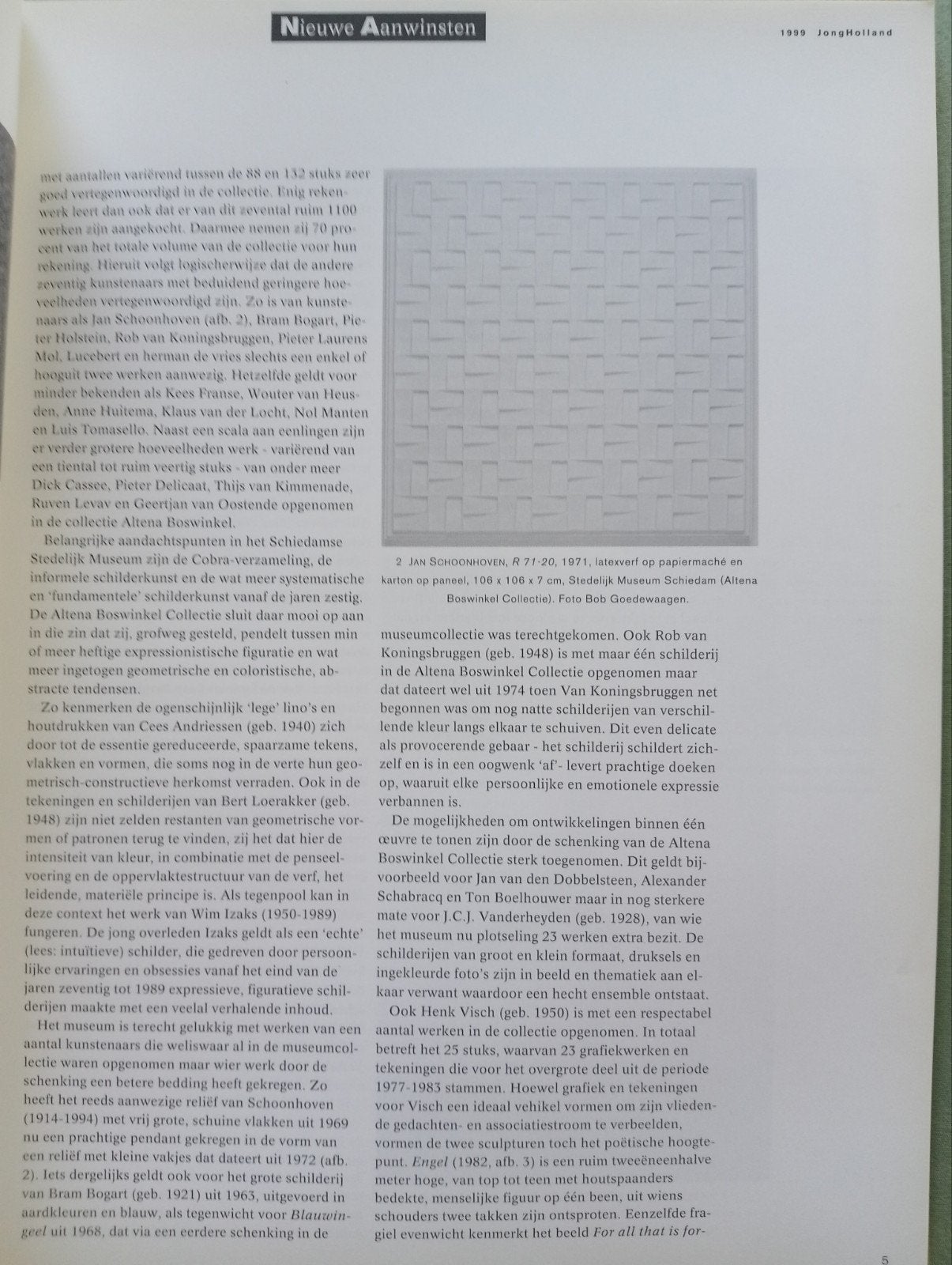 Jong Holland Tijdschrift voor kunst en vormgeving na 1850, Verzenden