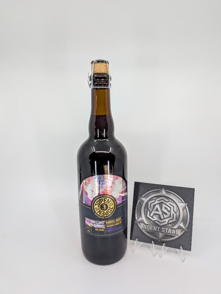 Keldergerijpt - Jopen Barrel Aged Bourbon Rye Wine 2024 #B34, Ophalen of Verzenden, Nieuw, Flesje(s), Overige merken