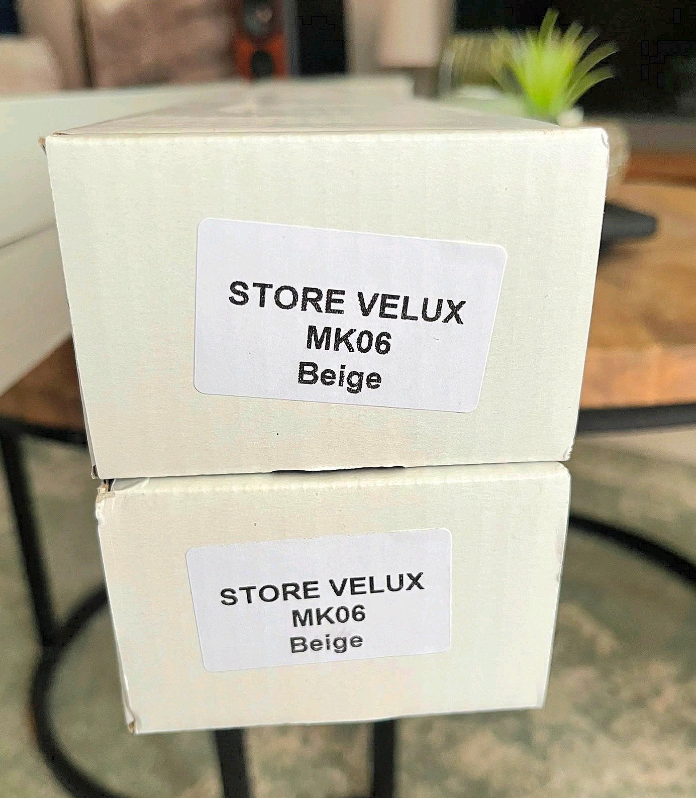 Velux dakraam rolgordijn Beige (MK06), Rolgordijn, Beige, Nieuw, Ophalen of Verzenden