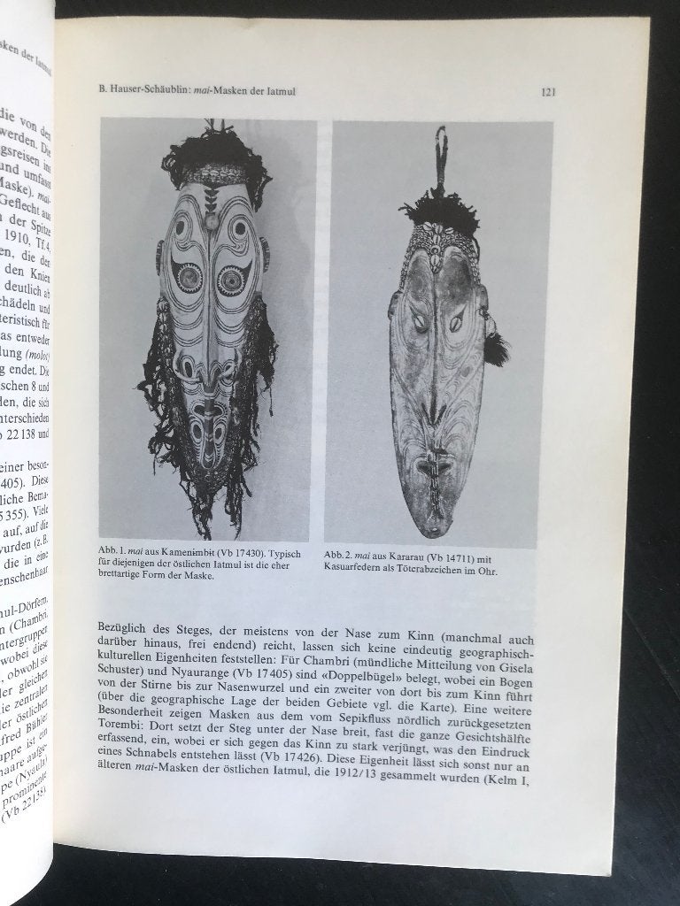Mai-Masken der Iatmul, Papua New Guinea, Ophalen of Verzenden