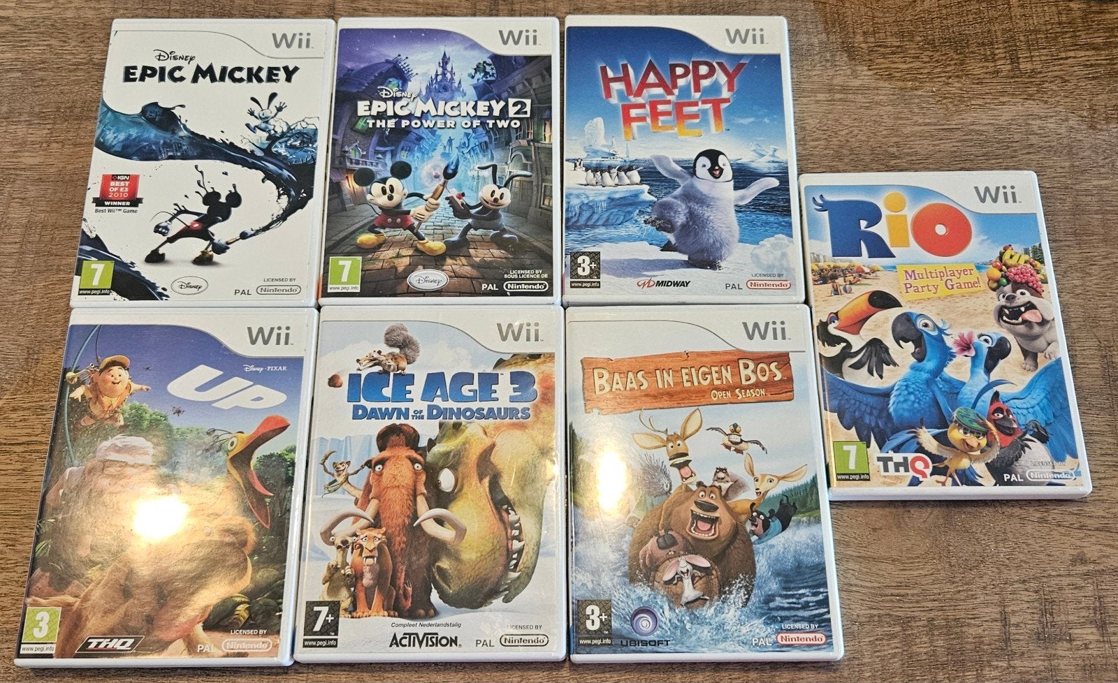 Wii spellen Disney/Pixar, Ophalen of Verzenden, Gebruikt, Avontuur en Actie