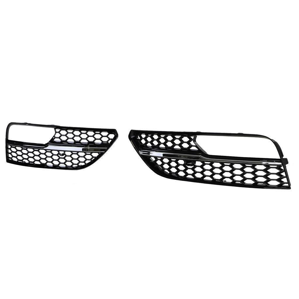 Honingraat Grill Mistlampen Chrome Glans Zwart Voor Audi A3, Verzenden, Automotive Parts, A.parts@hotmail.nl, Trasmolenlaan 12 3447 GZ Woerden